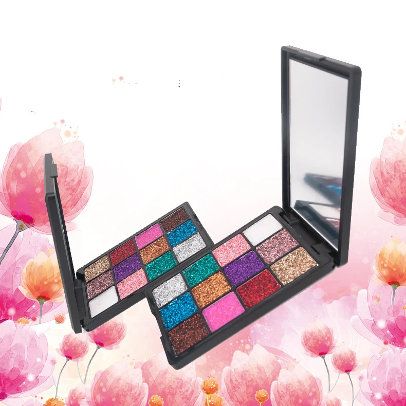 12-color dazzle highlight glitter eyeshadow palette shimmering golden onion powder stage makeup eyeshadow palette