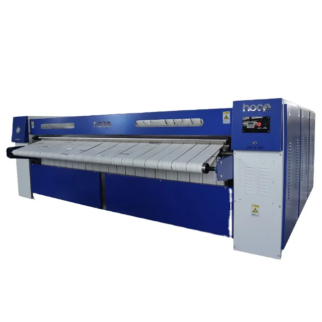 Steam Electric Gas heating 3300mm 3000mm 5 roller faltwork fully automatic ironing machine industrial laundry machine