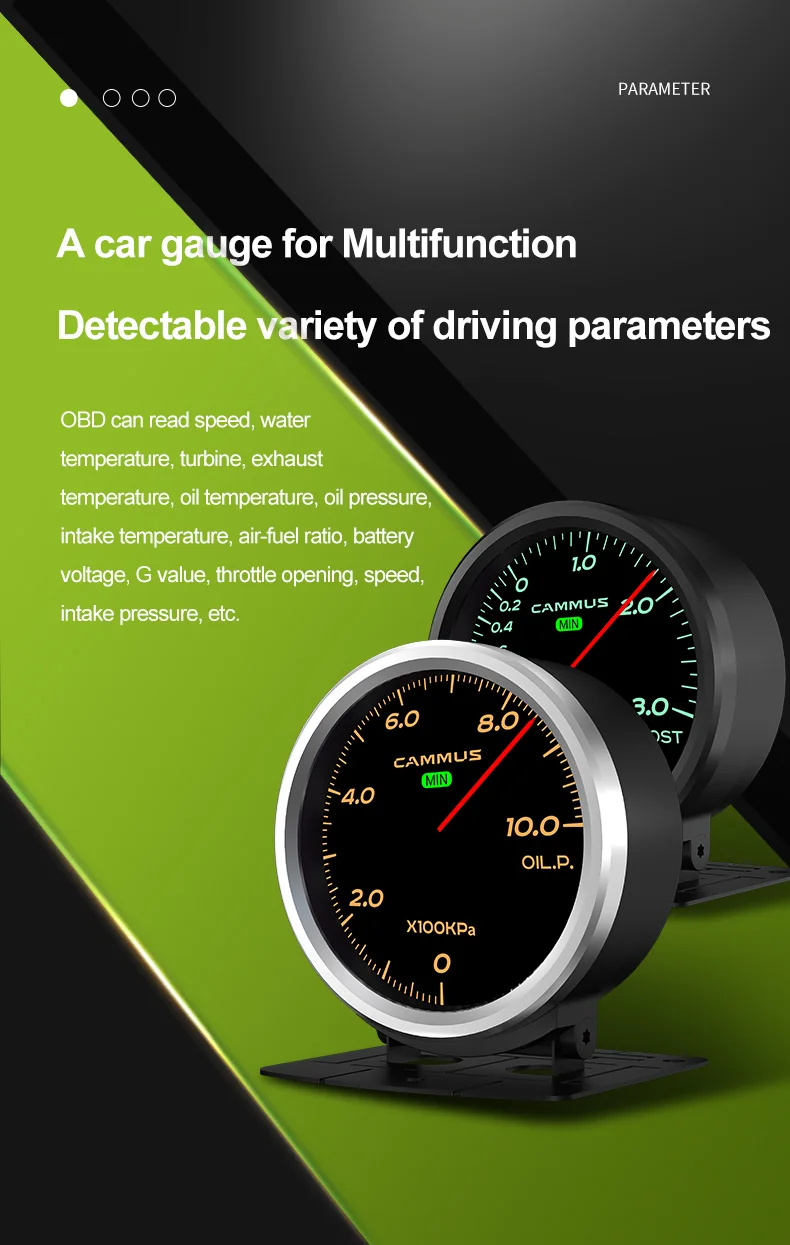  Мультиметр OBD 2 измеритель напряжения и давления в топливе