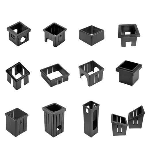 Fitness equipment accessories gym hollow variable diameter plastic square tube slide sleeve isolation hollow sleeve bushing