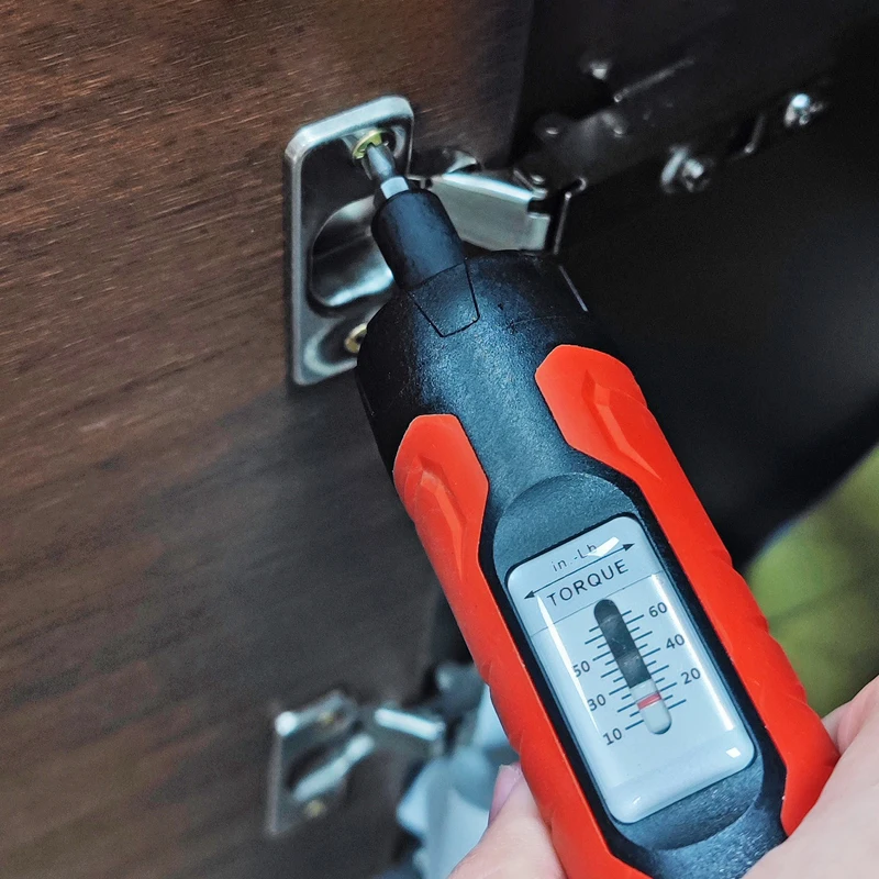10-65In.lb предустановленный динамометрический ключ Отвертка Регулируемый Динамометрический тестер Ручной Динамометрический шуруповерт