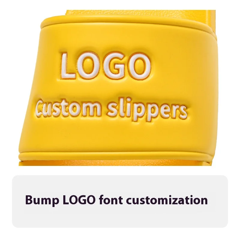 Custom Unisex Blank Slides Footwear Pvc Slides Embossed 3d Beach Summer Sandals Slippers For Men