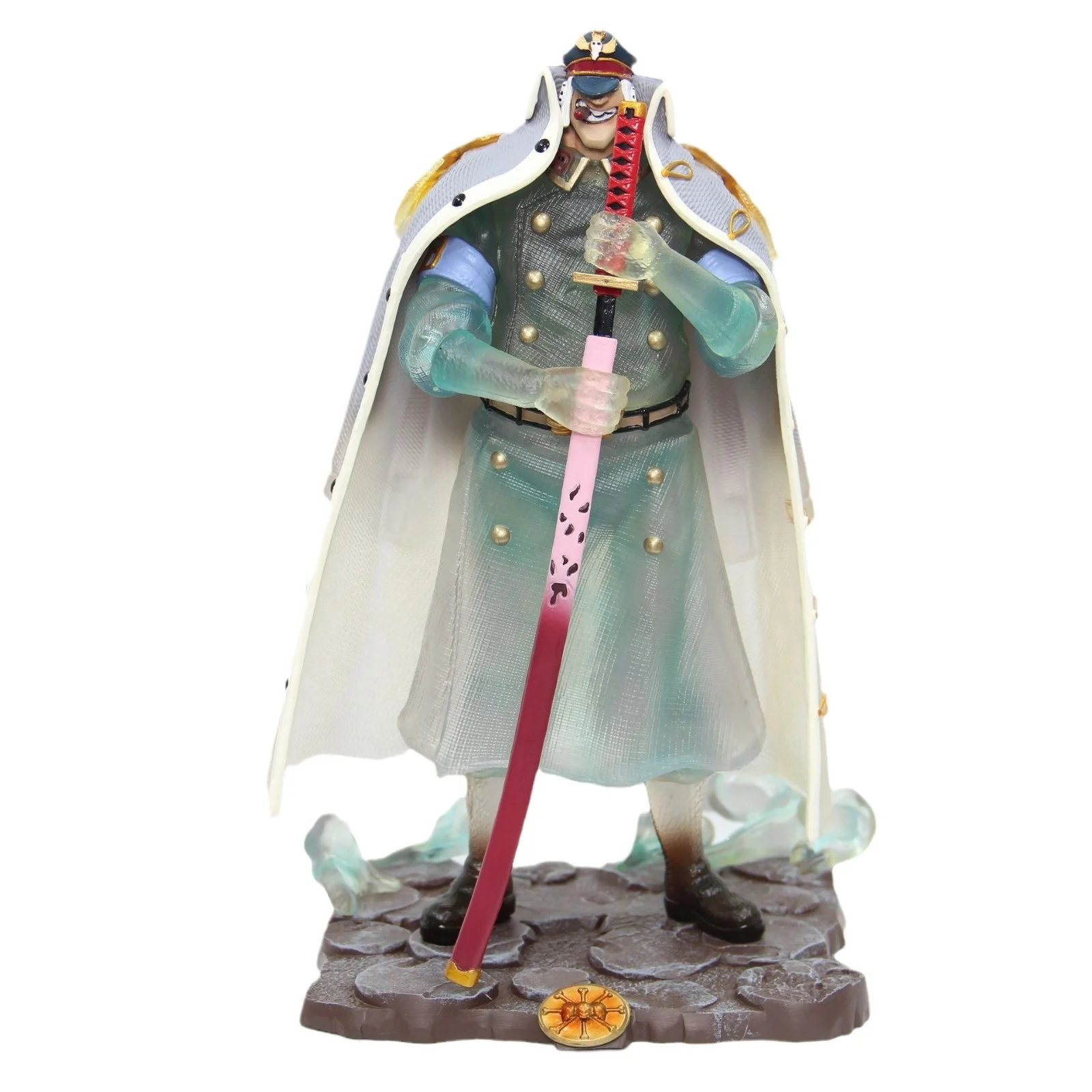 30cm High Quality Action Figures One Pieces statue Model toys Black beard Shiryu PVC Anime Figurine