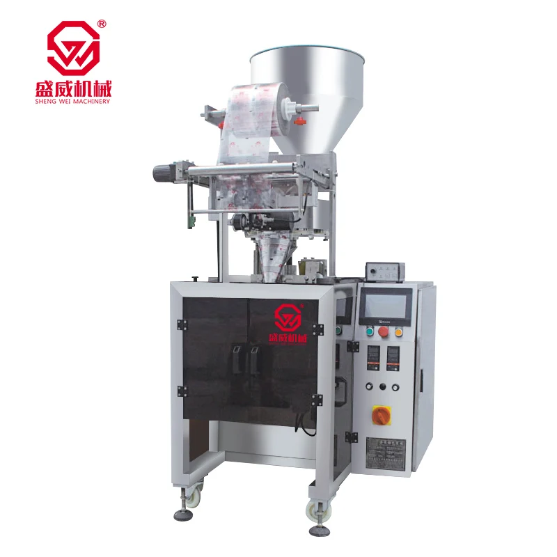 Shengwei Machinery  Tea Leaves Cracker  2kg Rice Cookie Cashew Nut Date Sunflower Seeds Tea Packing Machine