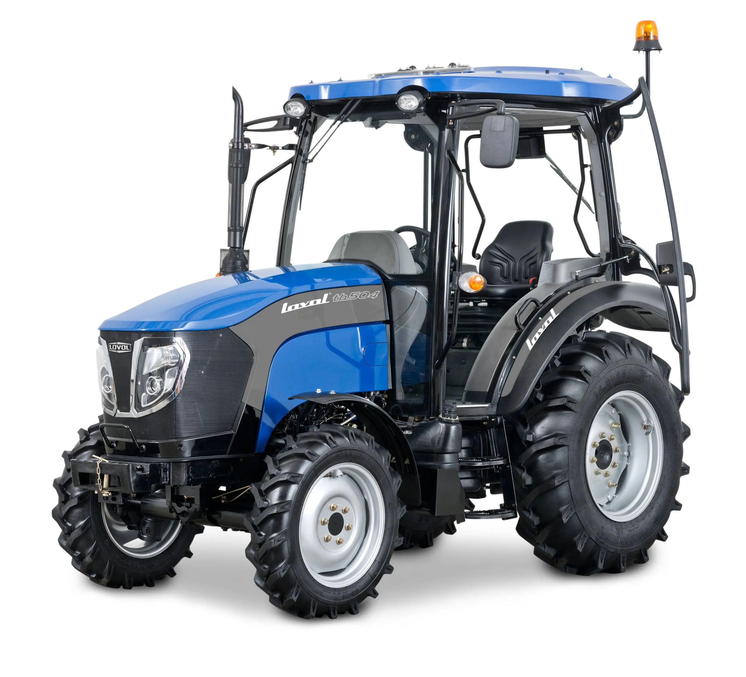 Foton Lovol 50 HP 4 wheel tractor with front end loader farm  tractors