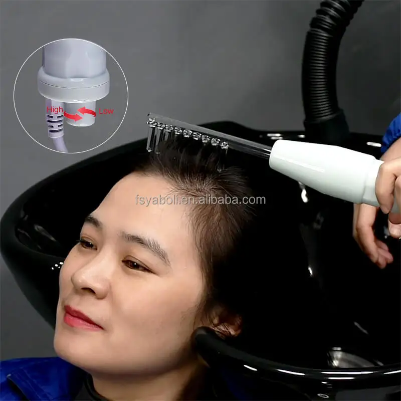 5 in 1 High Frequency Hair Scalp Massage Devices for Hair Spa