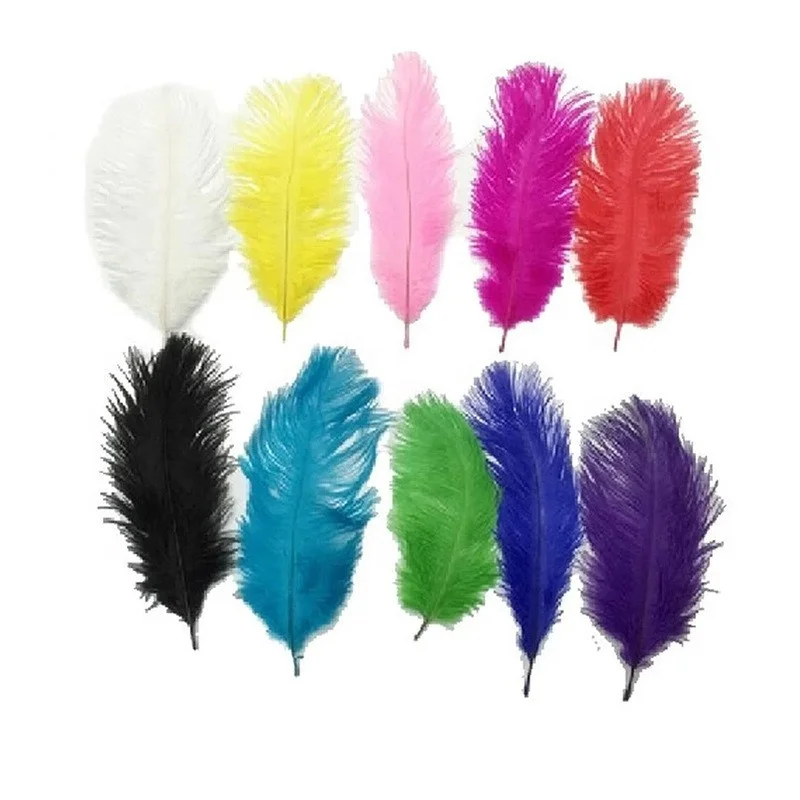 15-20cm cheap wholesale feather suppliers ostrich feathers artificial party feather for party wedding decoration
