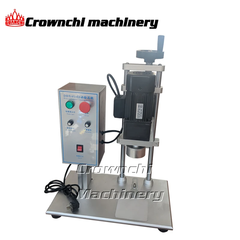 Factory Manufacturing DDX-450 Electric Plastic Bottle Closer Cosmetics Lid Screw Capping Machine
