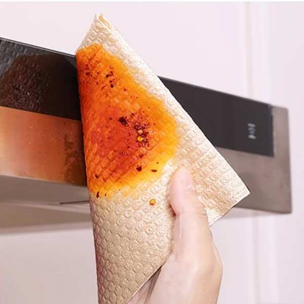 Лидер продаж, многоразовые бамбуковые полотенца, кухонные органические моющиеся ткани для посуды, бумажное полотенце