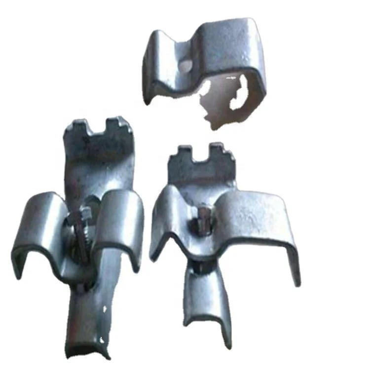 stainless steel metal grip galvanized steel steel cable clamp  clips  fastener