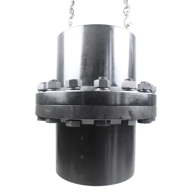 
Bulk transportation equipment flange coupling for shaft connection 