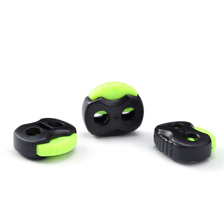 Factory Price Design Nylon Cord Lock Elastic Stopper Plastic Cord End For Outdoor Clothing