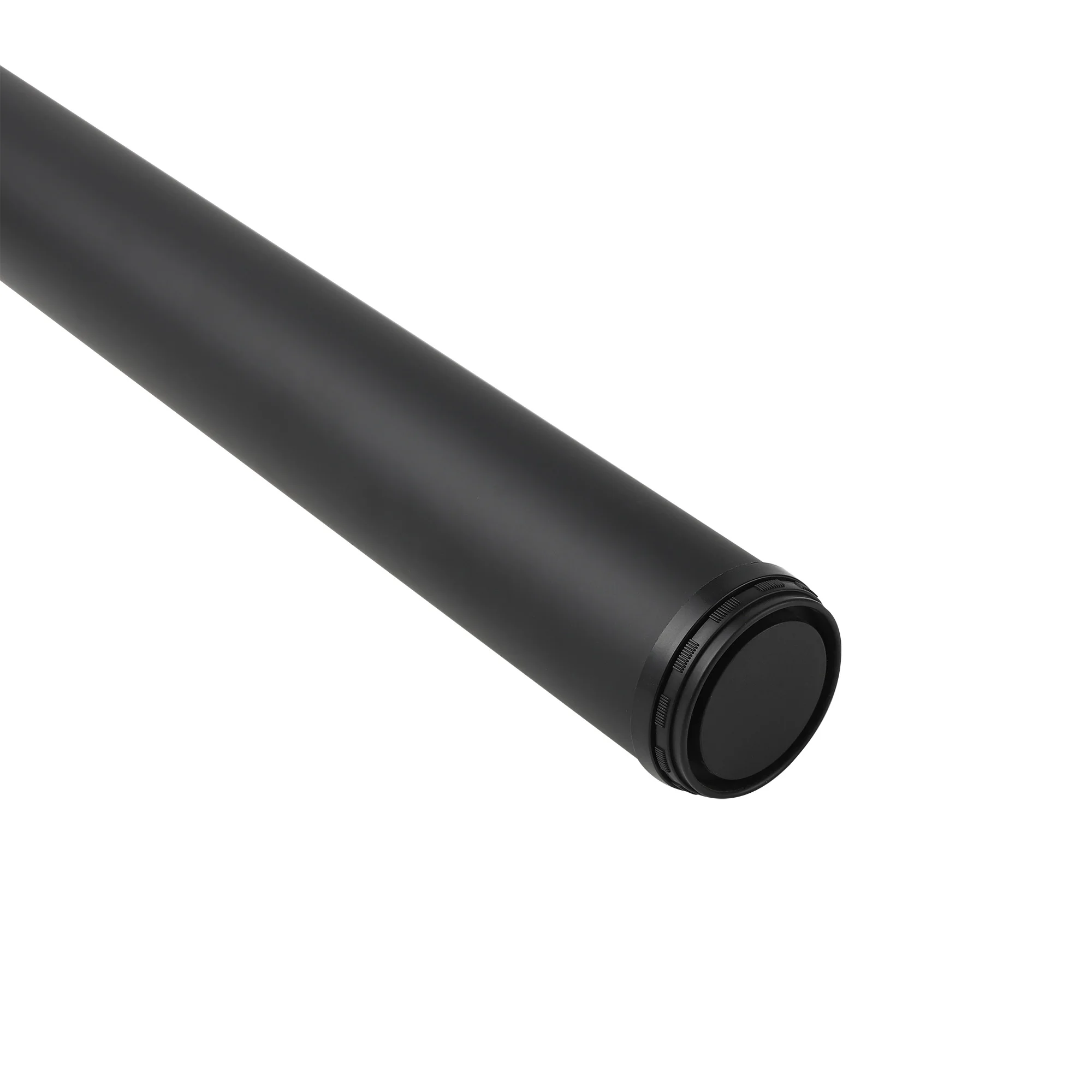 Cylindrical Table Leg Bracket Tea Table leg Computer metal Desk Shelf Bar leg Black