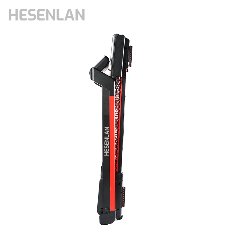 Hesenlan Magnetic Suspension Honeycomb Shock Absorption New Generation Motorized Running Machine Cheap Price Treadmill