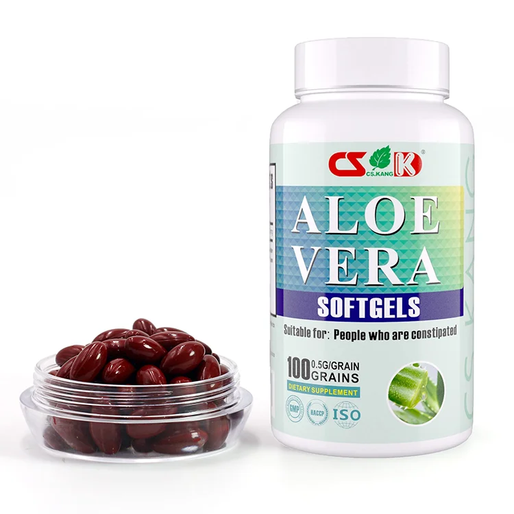 Добавка для здоровья кожи, поддержка сахара в крови, чистый экстракт алоэ вера, мягкие капсулы алоэ вера