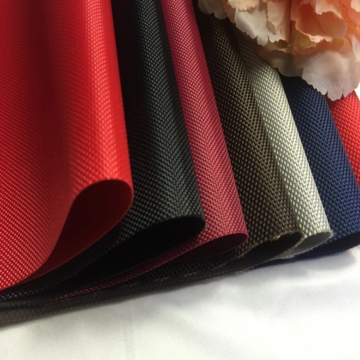 Factory price 1680 denier 100% polyester fire resistant coated ptfe oxford fabric for bags