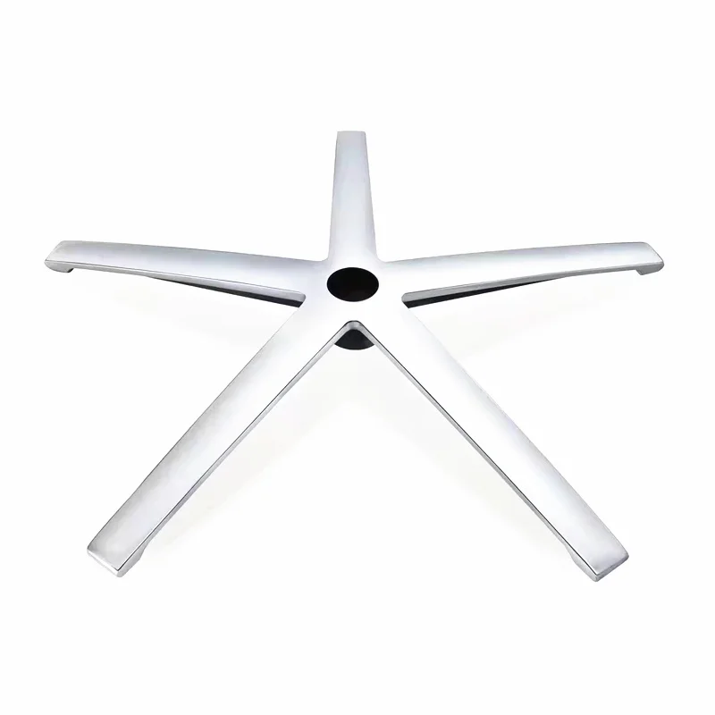 5-star aluminum die casting chair base office customized