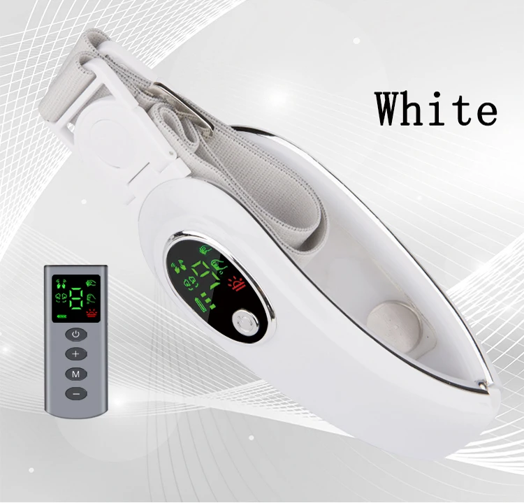 Ems Fitness Belt Led Ems Skin Firming Electrical Facial Vibrating Massage Machine Gift Box Face Lift Ems+blue Led Light W08 900g