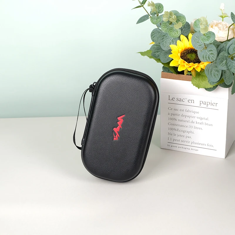 TikTok Live Streaming Vlog and video recording Wireless Lavalier Microphone EVA hard shell storage carrying case