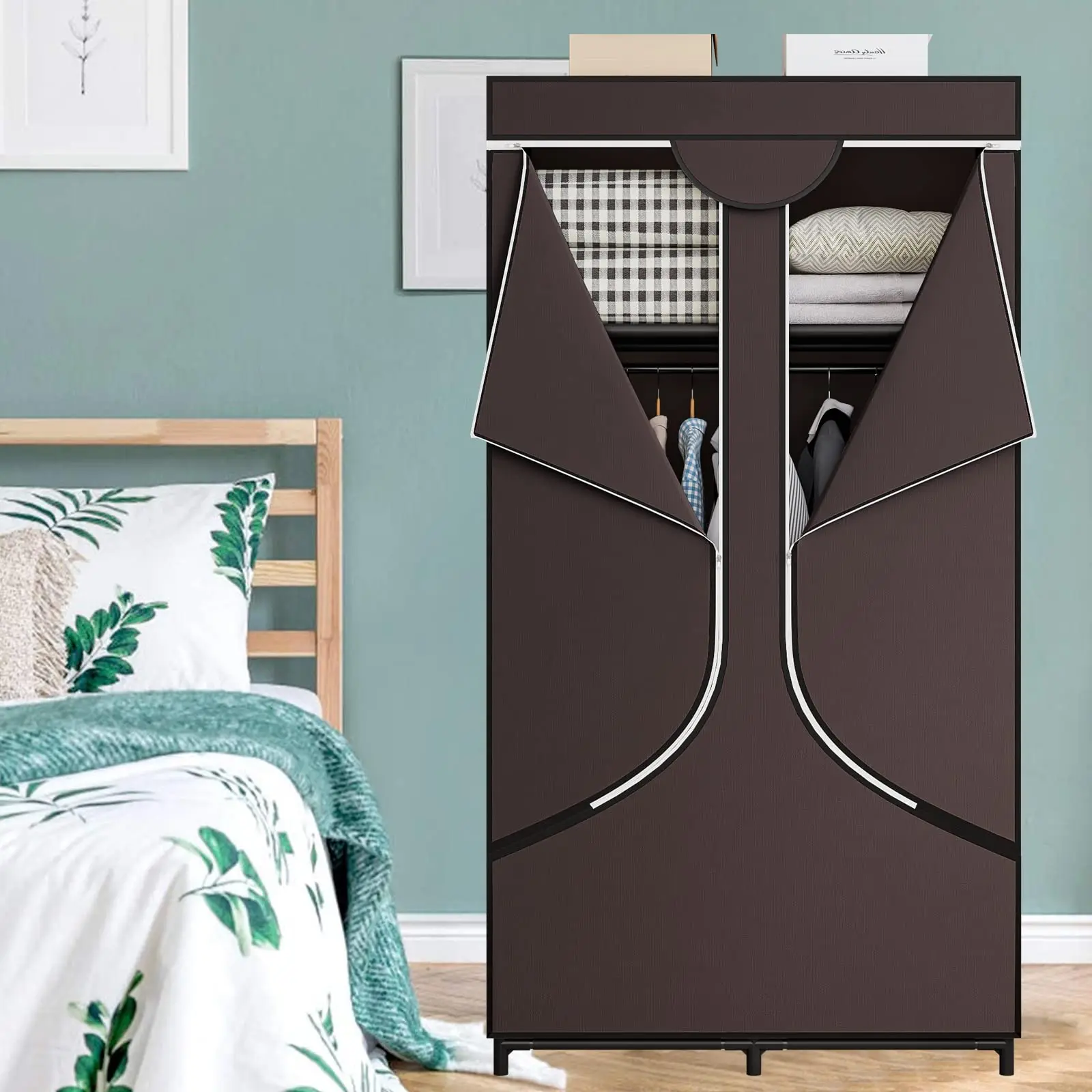 China Wholesale Wardrobe Clothes Organizer Closet Organizer Wardrobe Clothes Storage Shelves