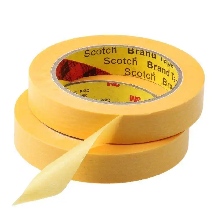 244 401+ 2142 washi masking tape heat resistant car Painter Crepe paper masking tape 36mm for paint protection