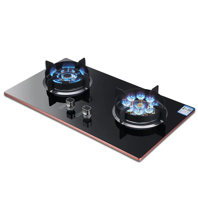 Современная портативная газовая плита из закаленного стекла