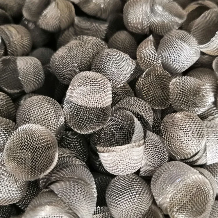 304Stainless steel hookah round wire mesh filter