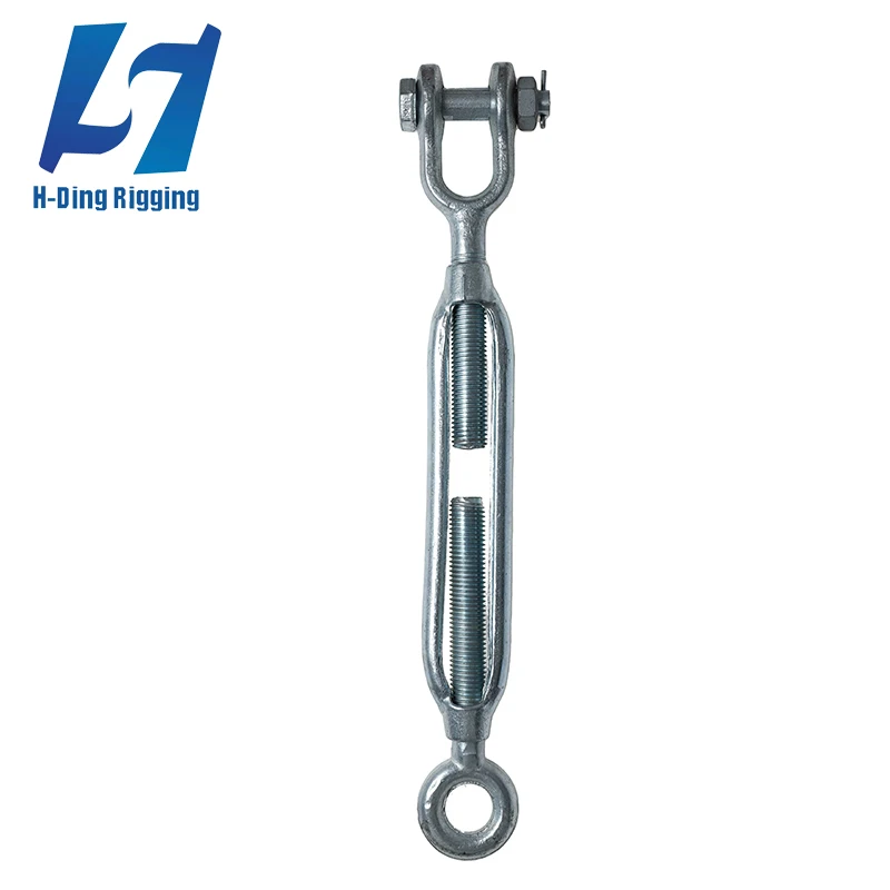 Wholesale China selling high quality rigging hardware items JIS type open body turnbuckle with eye &hook &jaw