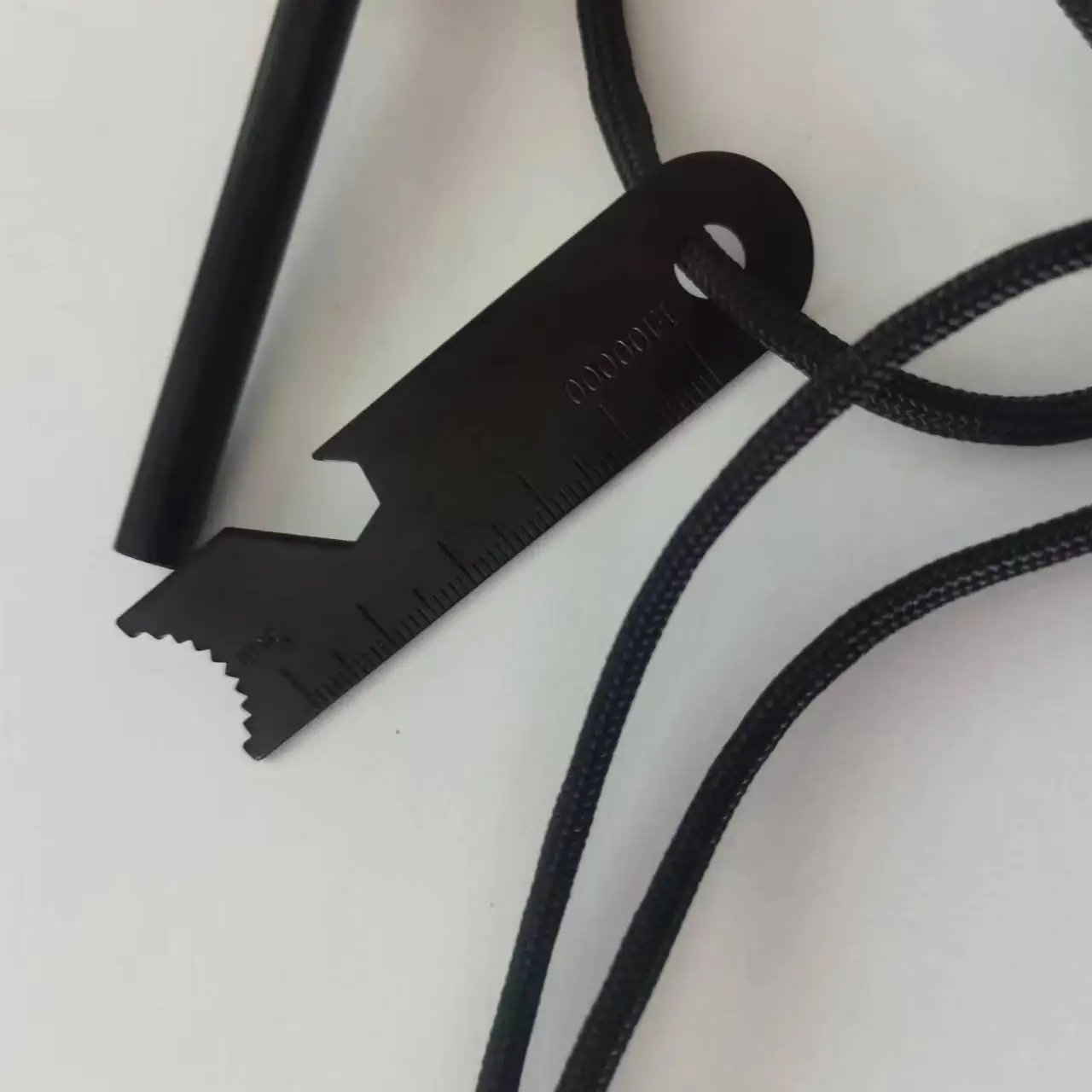 WHOLESALE CUSTOM EMERGENCY FLINTSTONE FIRE STEEL  MAGNESIUM LIGHTER FLINT WOOD HANDLE FIRE STARTER