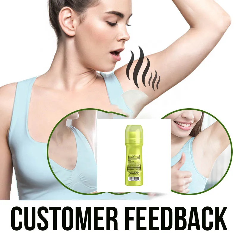 Private Label 100% Roll-On Antiperspirant Deodorant Lasting Fragrance Underarm Deodorant Stick