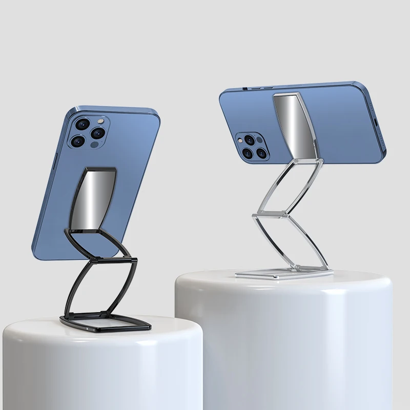 Wholesale Support All Sizes of Mobile Phones Unique Style Multiple Colors Available Foldable Portable Mobile Phone Holder Stand