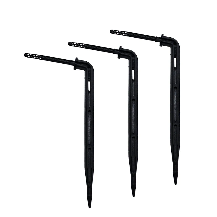 Водосберегающая палка капельная прямая и изогнутая стрела капельница система орошения для сельскохозяйственных