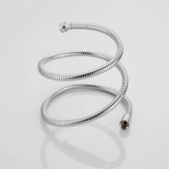 304 stainless steel 1.5m double lock chrome bathroom shower flexible hose