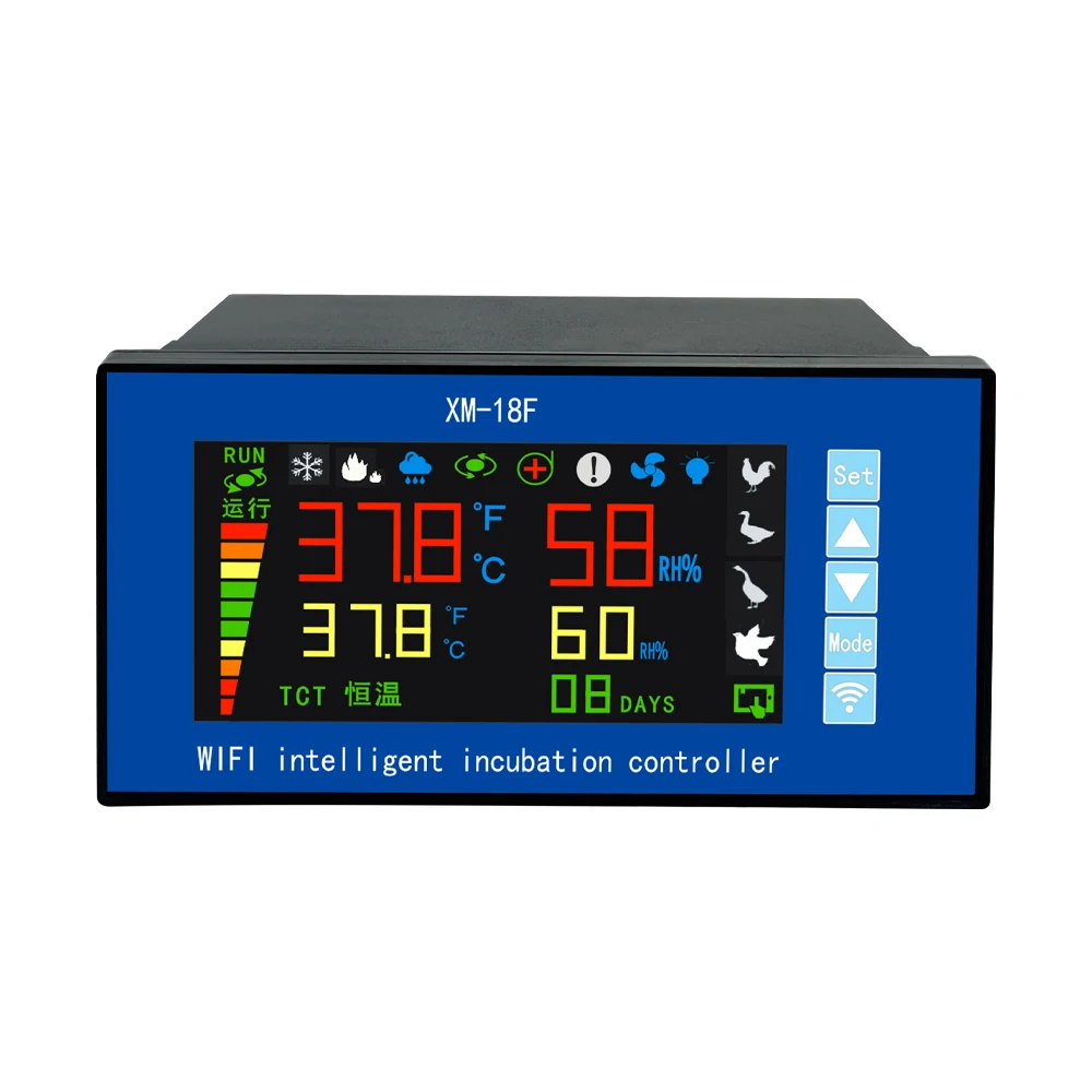 New Model Egg Incubator Thermostat Humidity Controller Regulator Heating Cooling Control