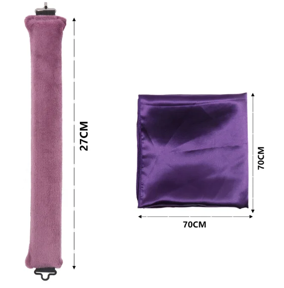 New Heatless Hair Curlers Curling Set Overnight Blowout Curls Rods No Heat Self Curling rod headband with silk scarf