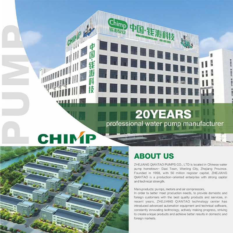 CHIMP Pompe Solaire Dc Irrigation Submersible Water Pump Solar Pumps For Agriculture