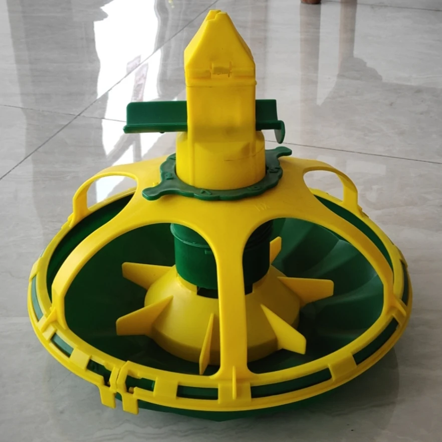 feeder pan system for chicken farm broiler farm poultry keeping equipment
