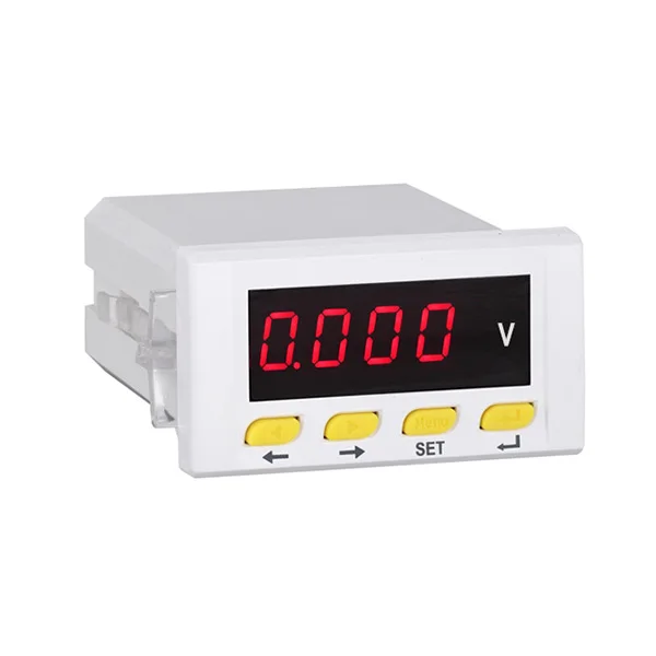 dc ac Highly Accurate Digital Voltmete CE  IEC High Voltage Voltmeter Electric meter digital meter millivolts panel meter AC dc voltage meter