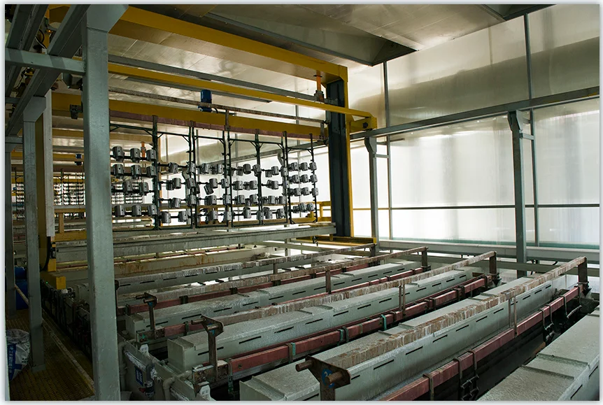Full automatic rack hanging Nickel Plating Line Nickel Electroplating Line Nickel Plating Equipment