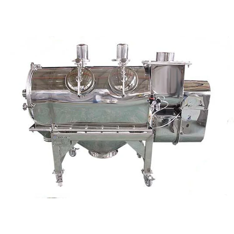 Hot Sale Chemical Powder Sifter Food Industry Sieving Centrifugal Airflow Vibrating Screen