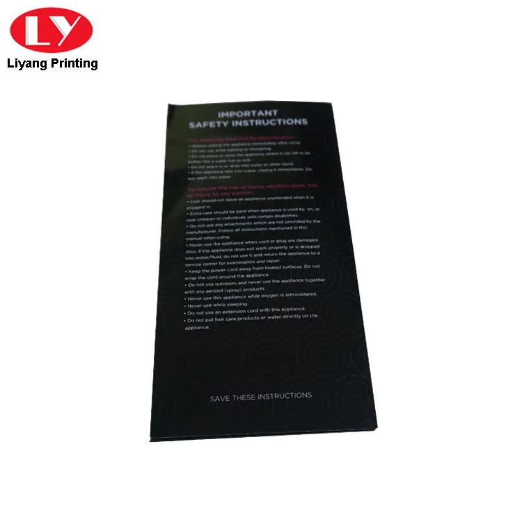 Custom Comb Manual Offset Print Art Paper Flyer Brochure Printing Services