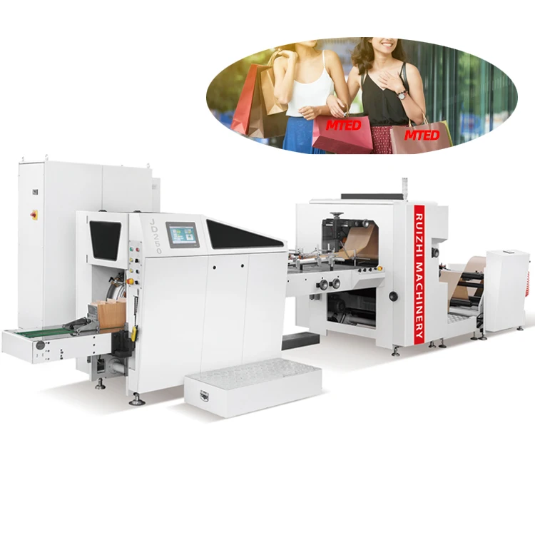 RZJD-G250J Food French Fries Paper Bag Making Machine Price