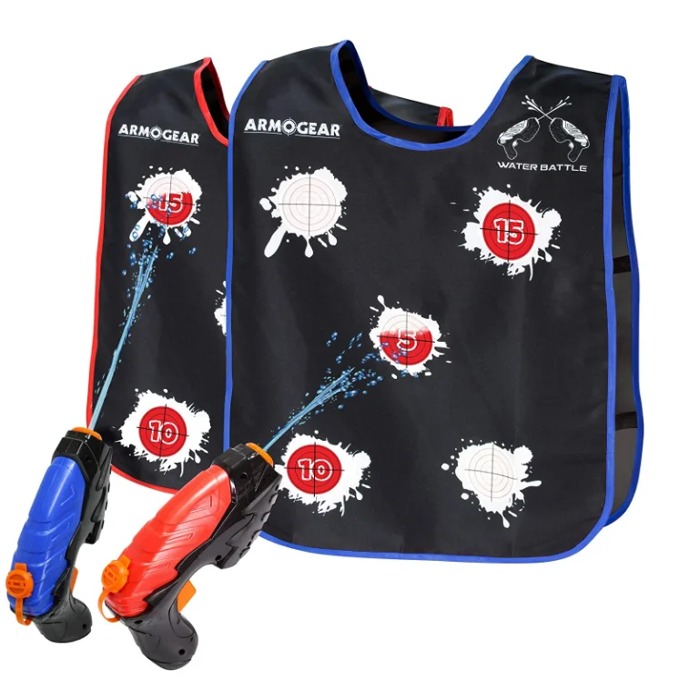 Водные пистолеты, жилеты с активацией воды, летние уличные игрушки для подростков, детей, семейных праздников
