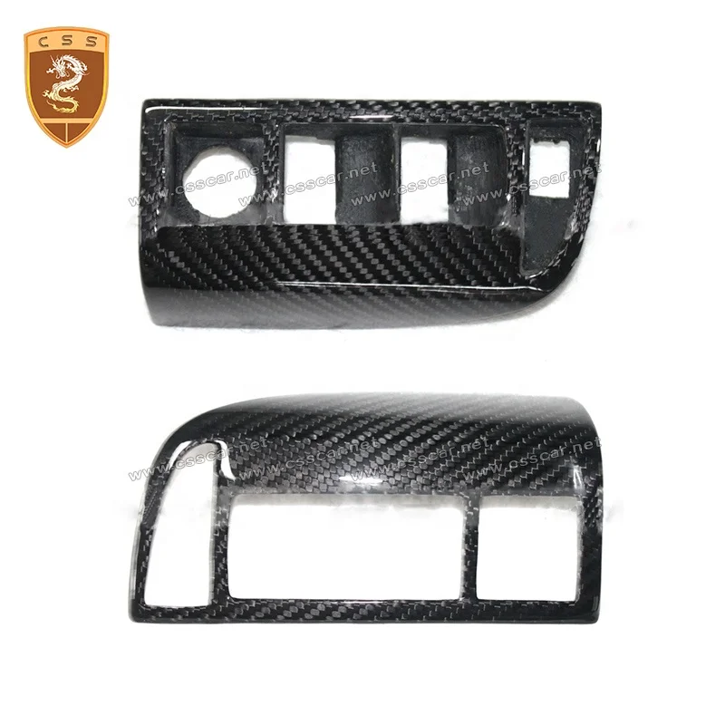 Vehicle Decoration Accessories Interior Car Air Conditioner Control Panel Dashboard Cover For Au Di R8