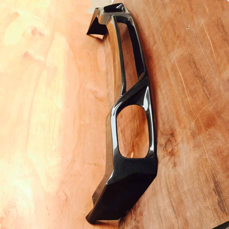 For R35 GTR Zele style carbon fiber rear bumper lip