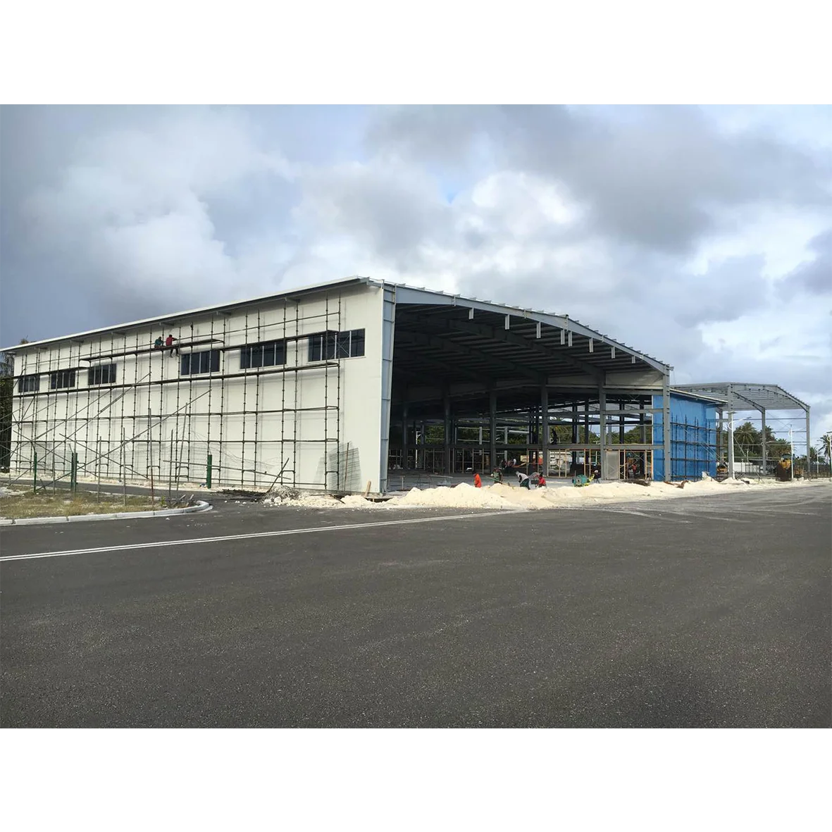 Engineering Aircraft Hangar Building Prefab Steel Structure Farm Building Prefabricated Warehouse Building