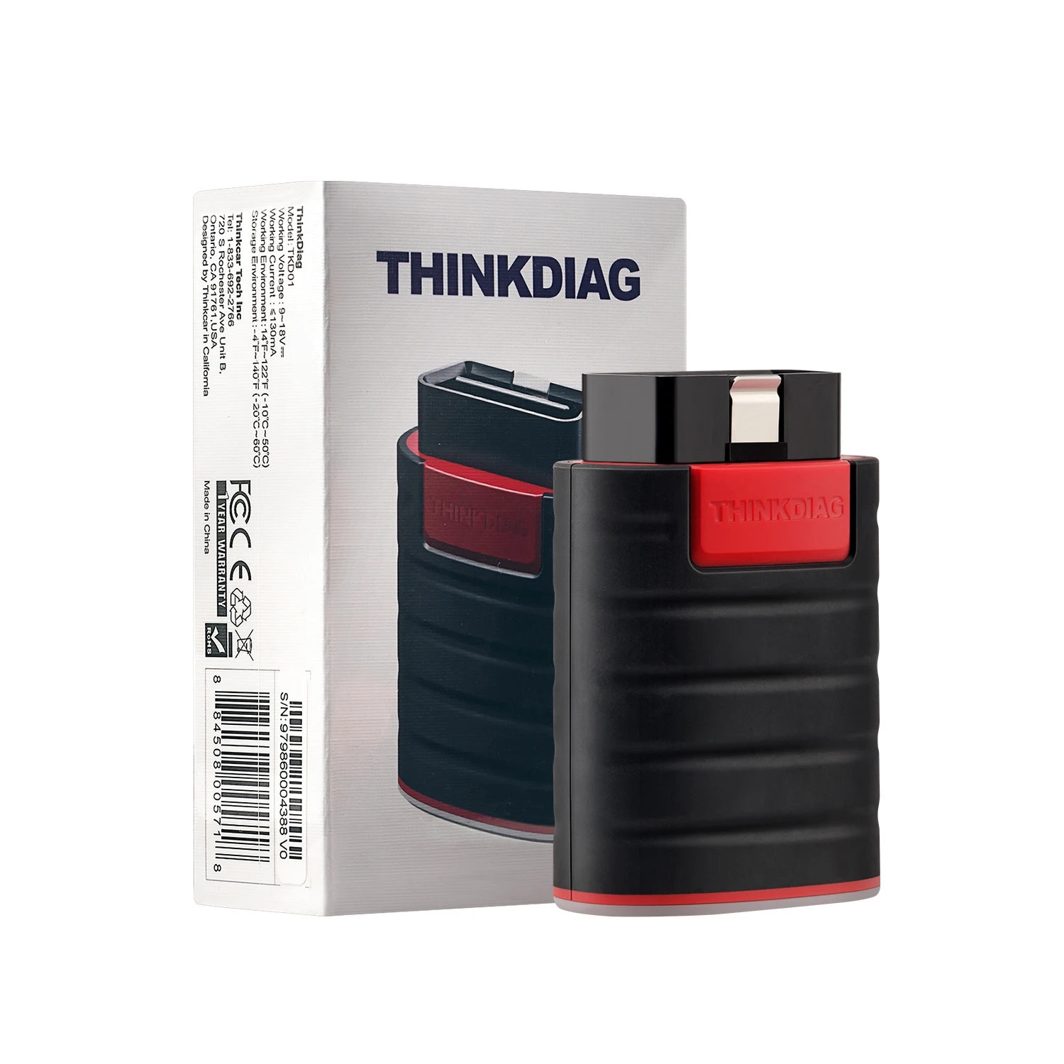 Новая версия ThinkDiag все автомобильные бренды услуги сброса 1 ГОД бесплатное обновление OBD2 диагностический инструмент активный тест ECU
