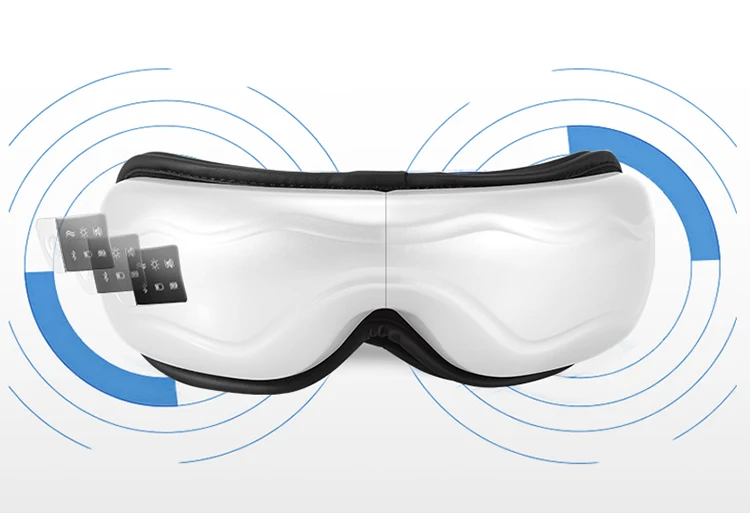Eye Relaxing Massage Vibration Acupressure Fatigue Relieving Blood Circulation Facilitating Eyepatch Massager Instrument
