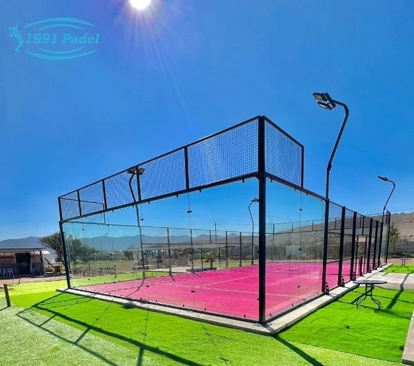 paddle court supplier buy panoramic padel court cancha de padel company Outdoor Padel Tennis Court Supplier