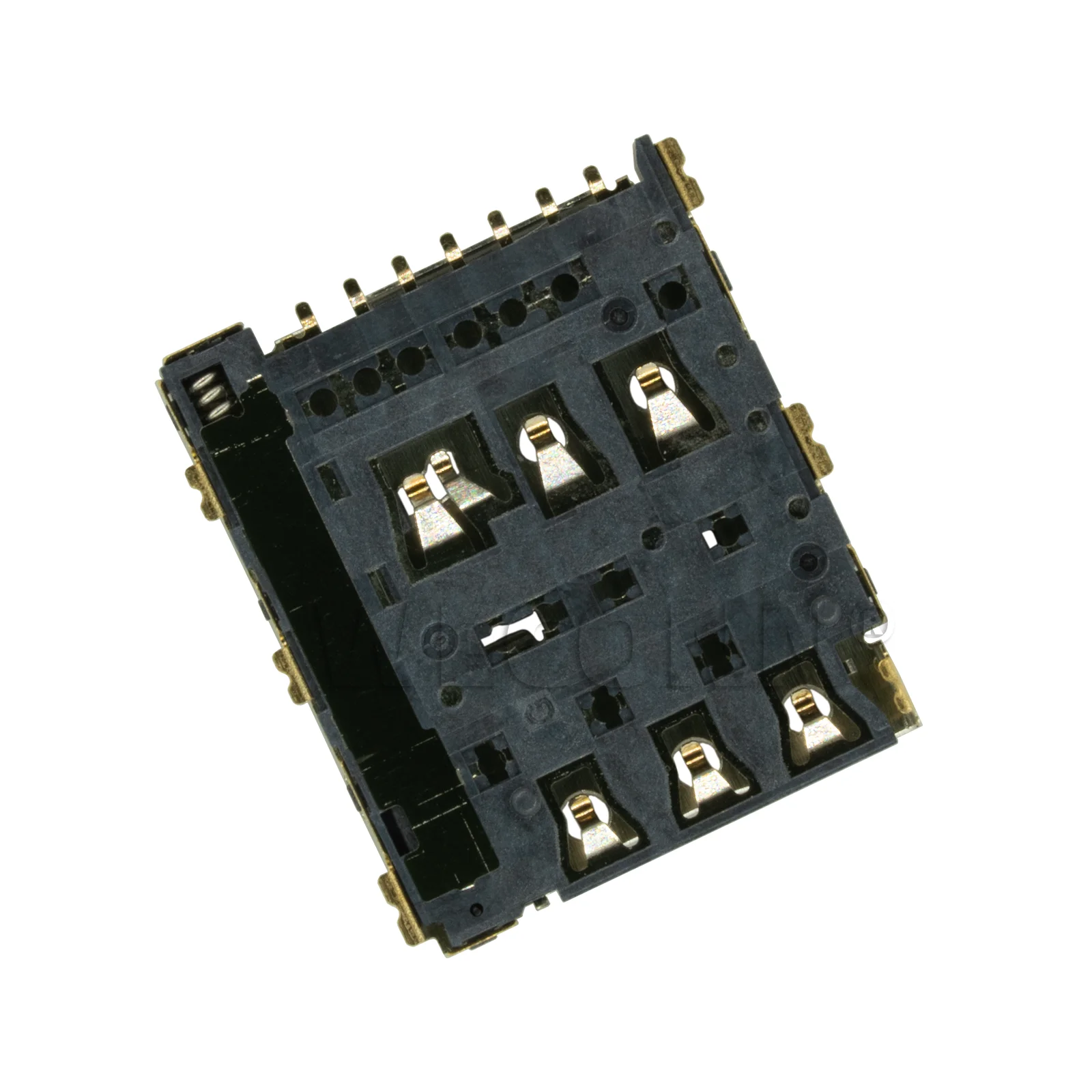 connector manufacturer 1.24H push push type 8pin with detect nano sim card connector KP13B-SF-PEJ